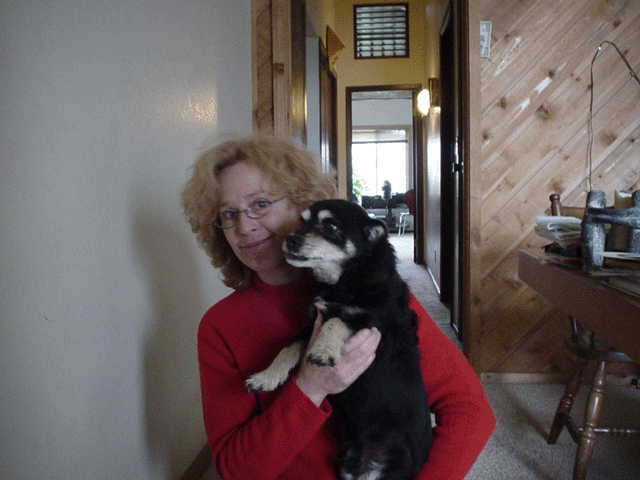 Gayle and pooch